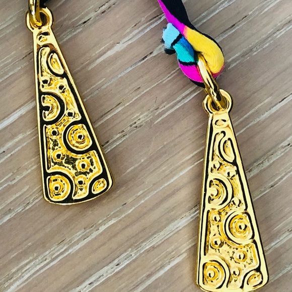 ⭐️Trina Turk⭐️Tankini Halter Set Neon Floral Paisley Black Swimsuit Swim Bikini - Picture 5 of 13